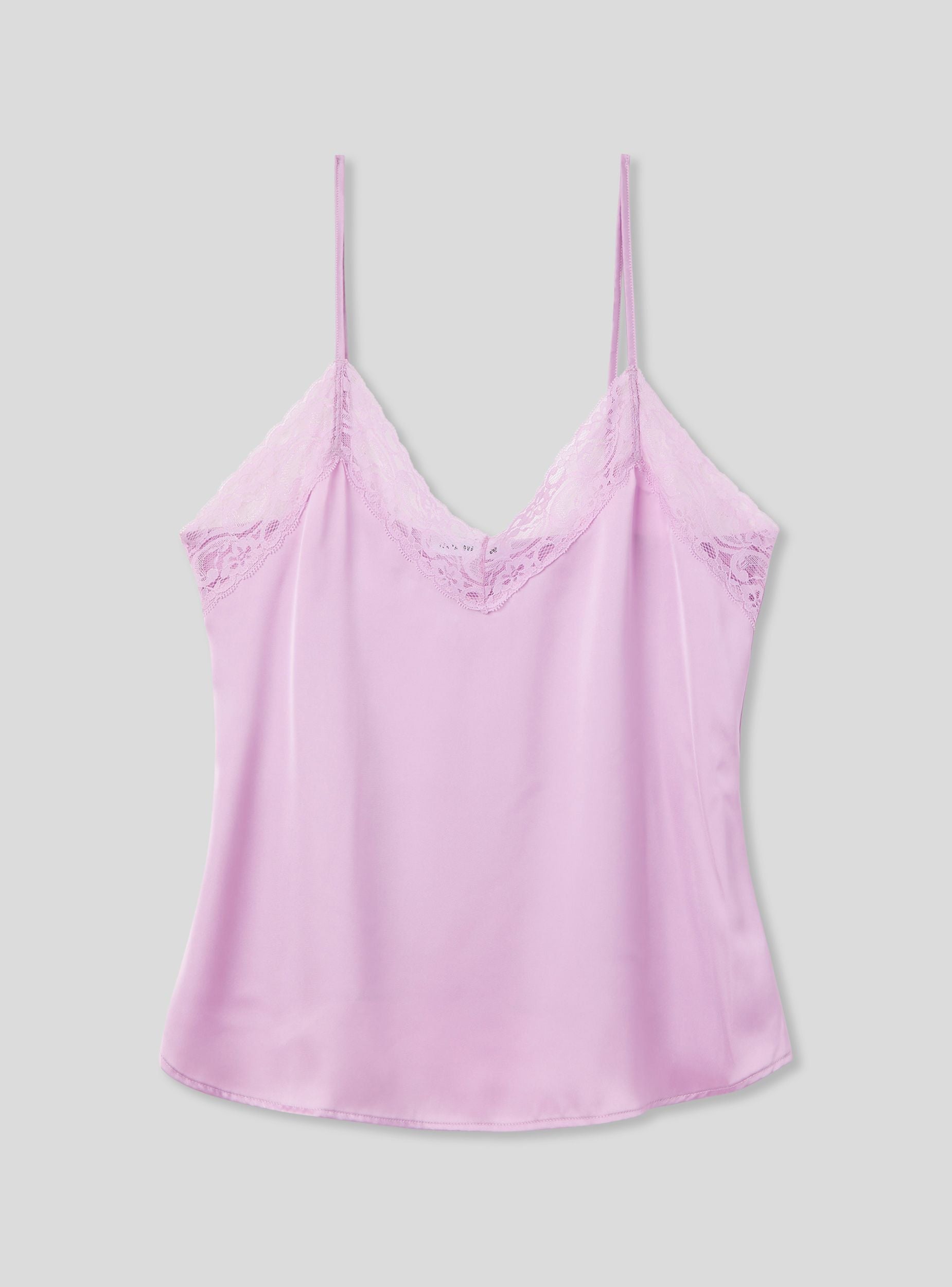 Canotta Da Donna in Raso Senza Maniche Capo Basic Estivo Casual Con Canotta Da Donna in Raso Senza Maniche Capo Basic Estivo Casual Con