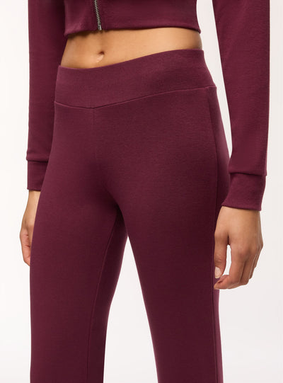 Felpa crop con cappuccio e zip