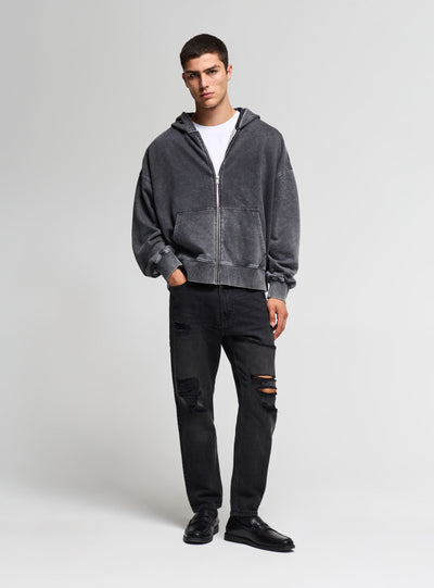 Jeans relaxed con strappi
