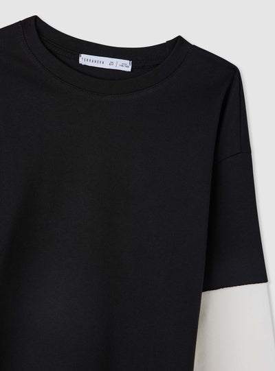 T-Shirt ML Tinta Unita