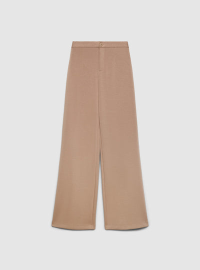 Pantaloni wide leg tinta unita
