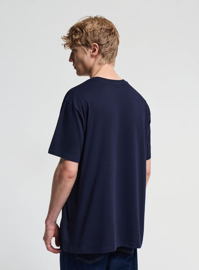 T-shirt comfort fit a tinta unita