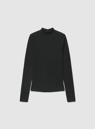Tricou cu guler tip helancă, uni