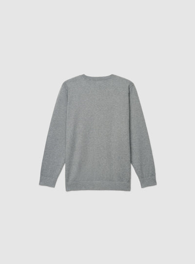 Cardigan con bottoni e scollo tondo