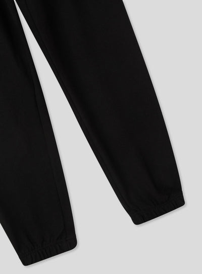 Pack 2 pantaloni tuta a vita alta con polsini