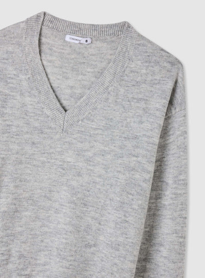 Maglia morbida con scollo a V