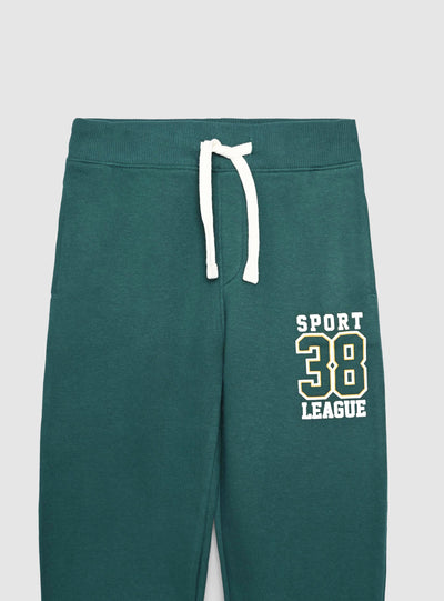 Pantaloni tuta lunghi con stampa lettering