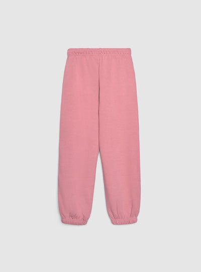 Pantaloni tuta con coulisse e scritta