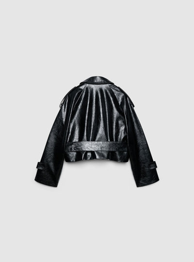Trench corto con cintura