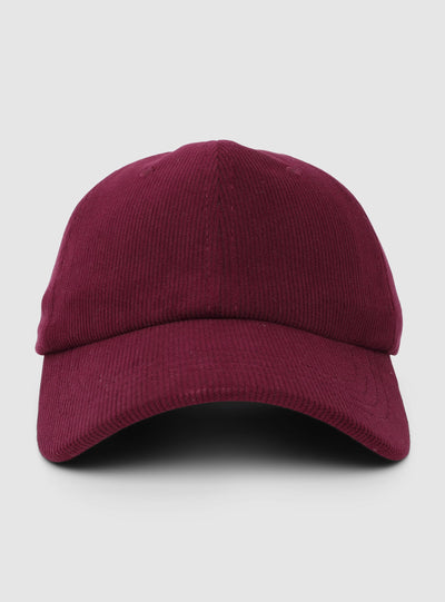 Cappellino baseball effetto velluto tinta unita