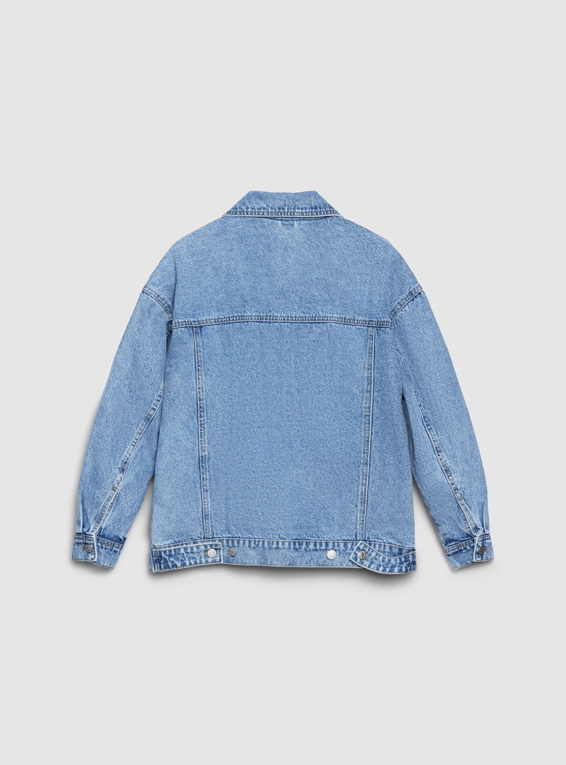 Oversized denim jacket - Terranova