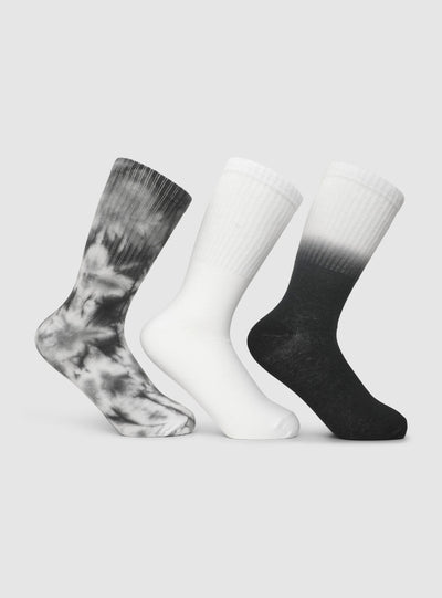Pack 3 calzini urban con stampe