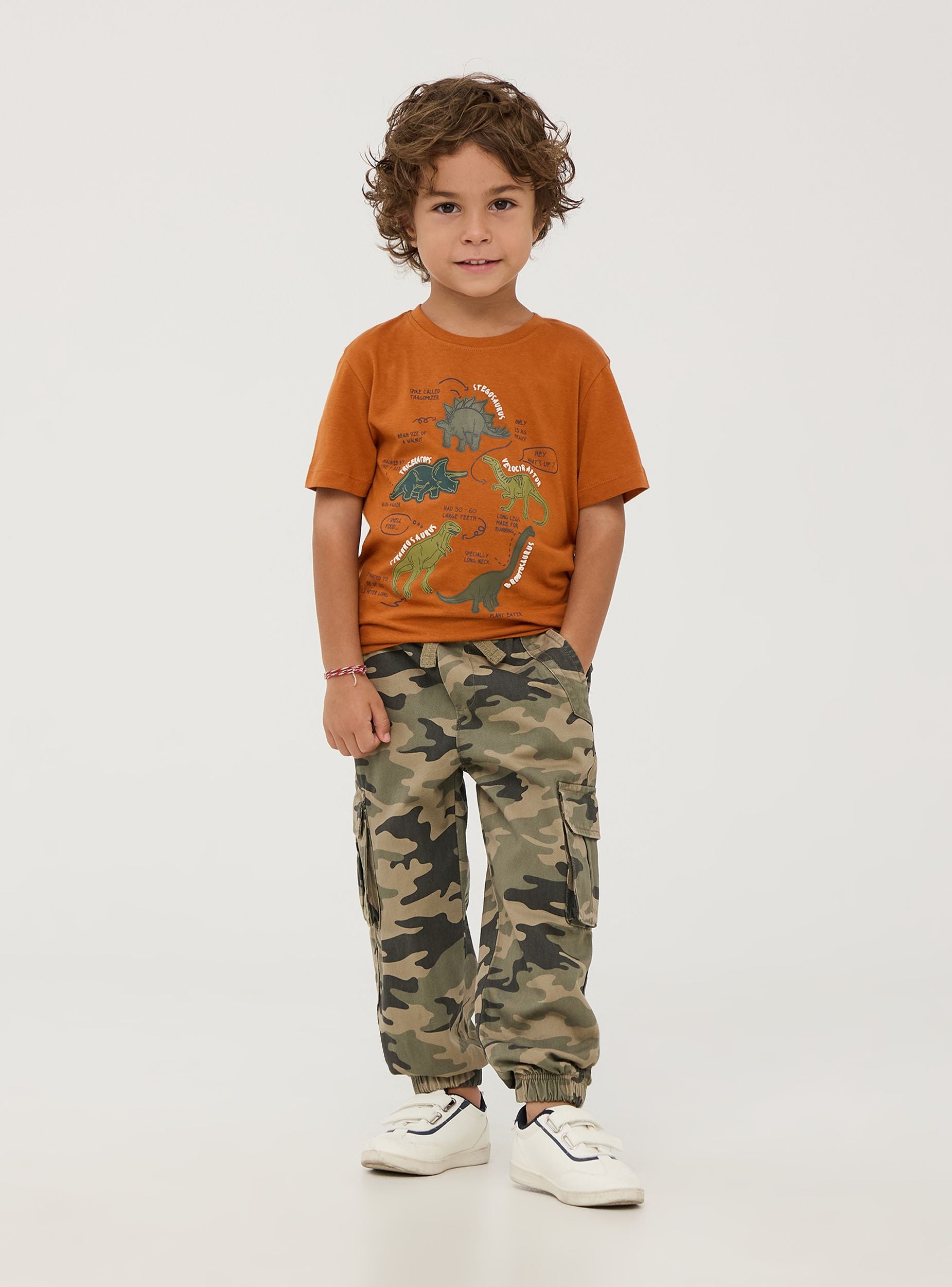 Mossy Oak Break Up Camo Cargo Pants Boys M 8 NWT New