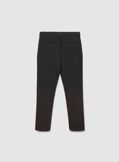 Pantaloni chino skinny a tinta unita