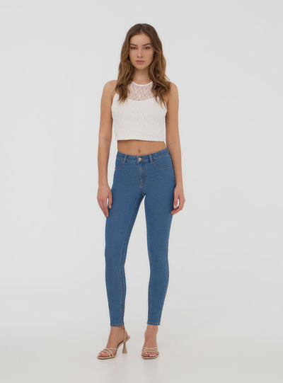 Elasticated jeggings