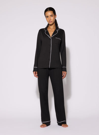 Set pigiama con camicia e pantaloni lunghi