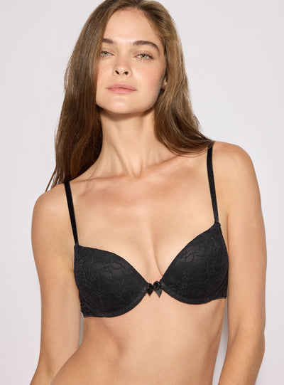 Reggiseno push-up in pizzo