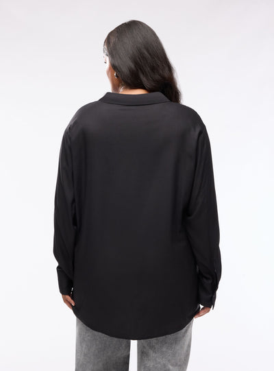 Camicia a tinta unita