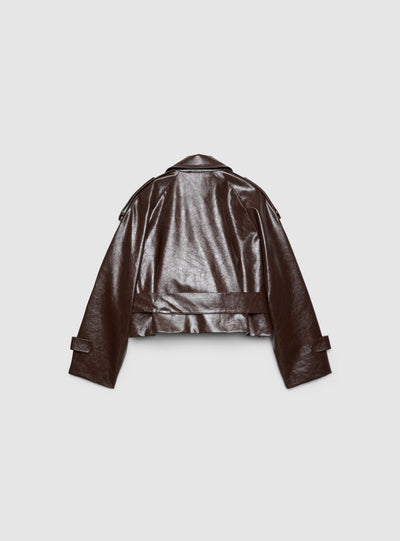 Trench corto con cintura