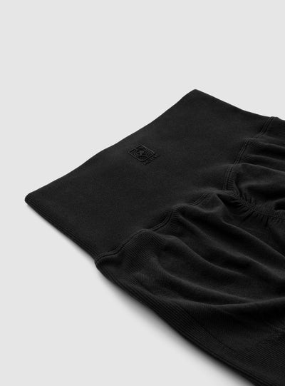Leggings sportivi lunghi seamless arricciati