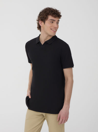 Polo basic tinta unita