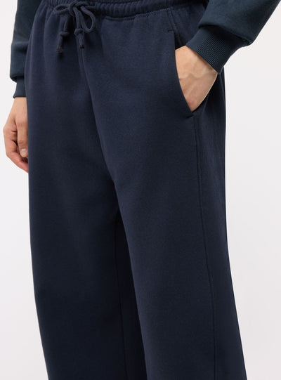 Pantaloni tuta lunghi tinta unita