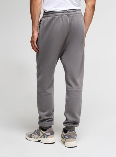 Pantaloni tuta con zip e coulisse