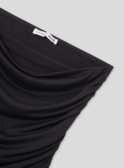 Ruched bandeau top