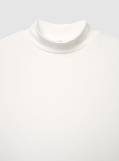 Pack 2 T-shirt a maniche lunghe con collo lupetto