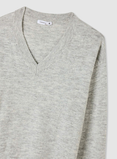 Maglia morbida con scollo a V