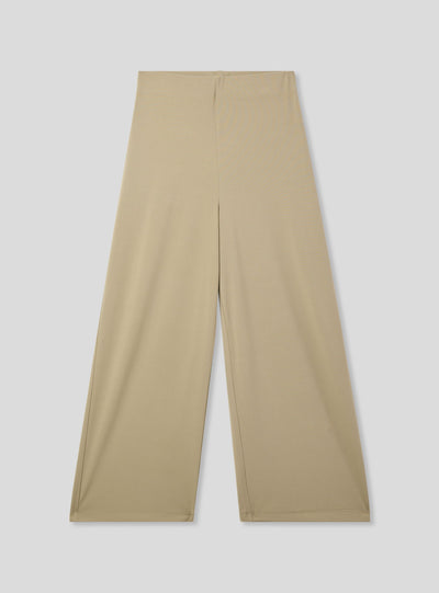 Pantaloni culotte crop