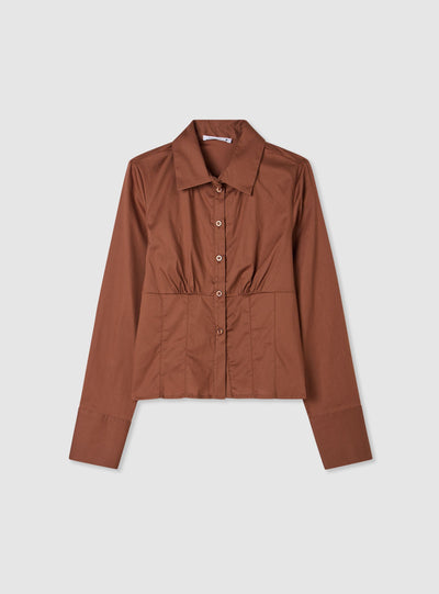 Camicie slim con corpetto