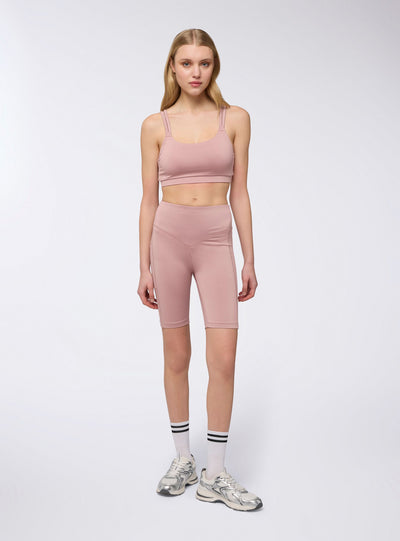 Leggings sportivi corti con tasca