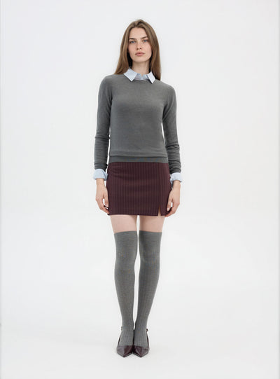 Maglia basic tinta unita
