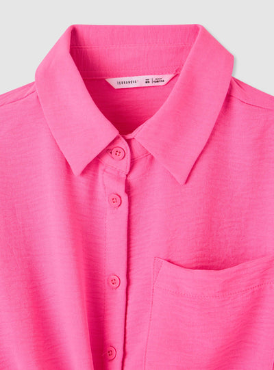 Camicia MC Tinta Unita
