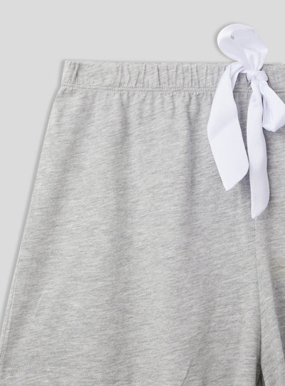 Pantaloncini del pigiama tinta unita con coulisse