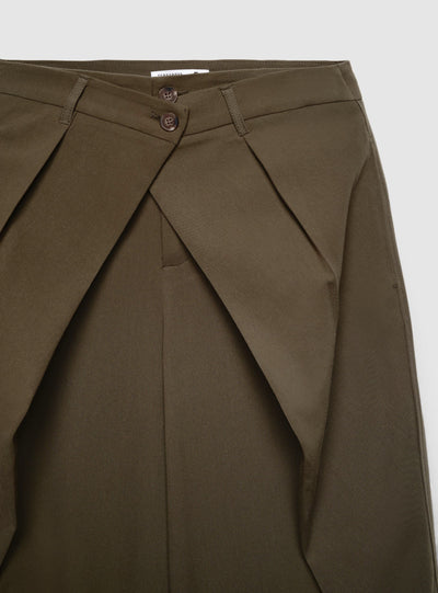 Pantaloni lunghi con pannelli incrociati
