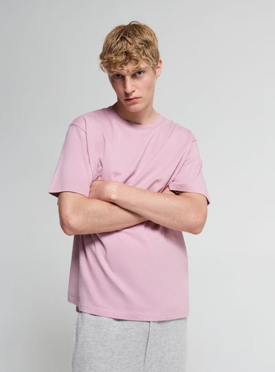 T-shirt comfort fit a tinta unita