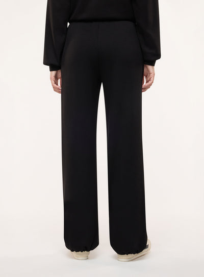 Pantaloni tuta ampi con elastico al fondo