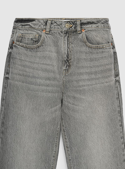 Jeans straight a tinta unita