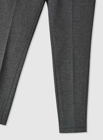 Uni-farbene Chino-Hose