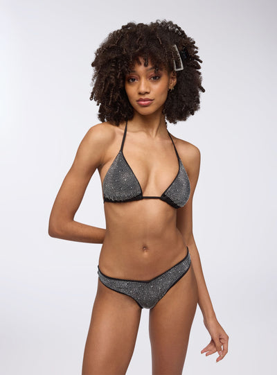 Reggiseno bikini con strass