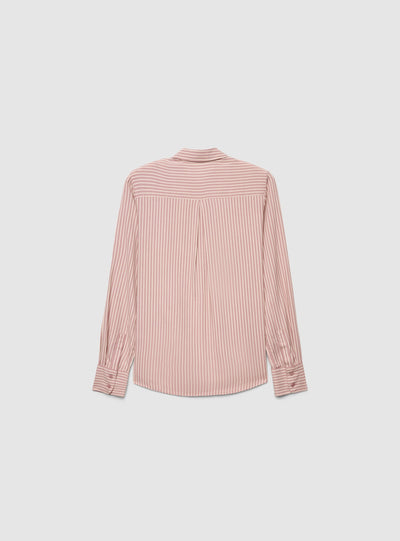 Camicia ampia a righe