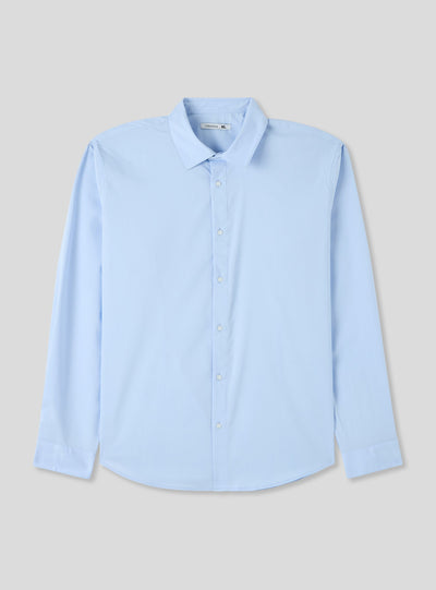 Camicia in popeline stretch