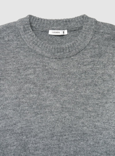 Maglia girocollo a tinta unita
