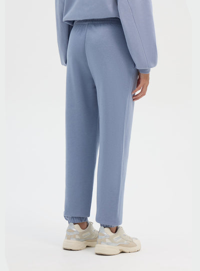 Long high-waisted sweatpants