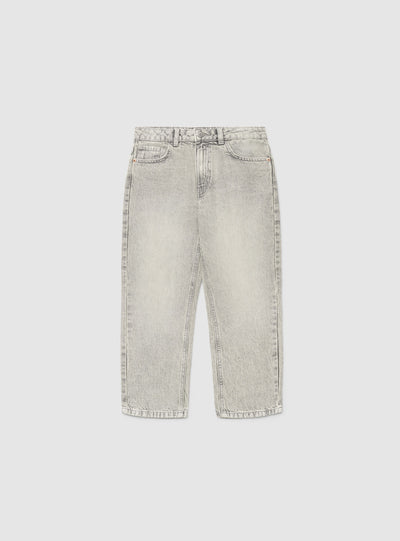 Jeans relaxed a tinta unita