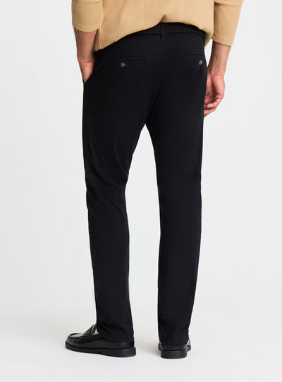 Pantaloni chino regular a tinta unita