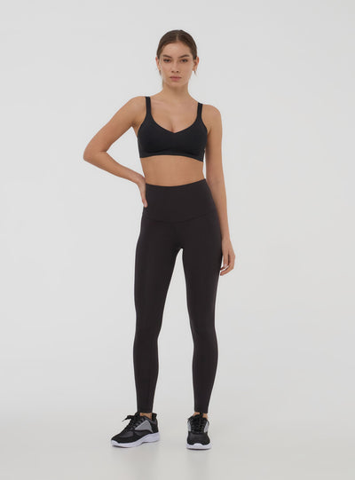 Leggings seamless modellante a vita alta