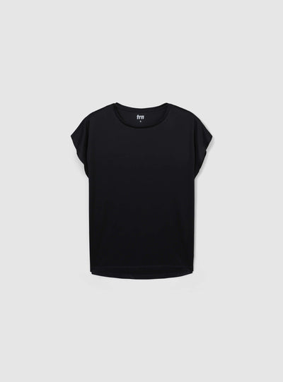 T-shirt sportiva ampia tinta unita